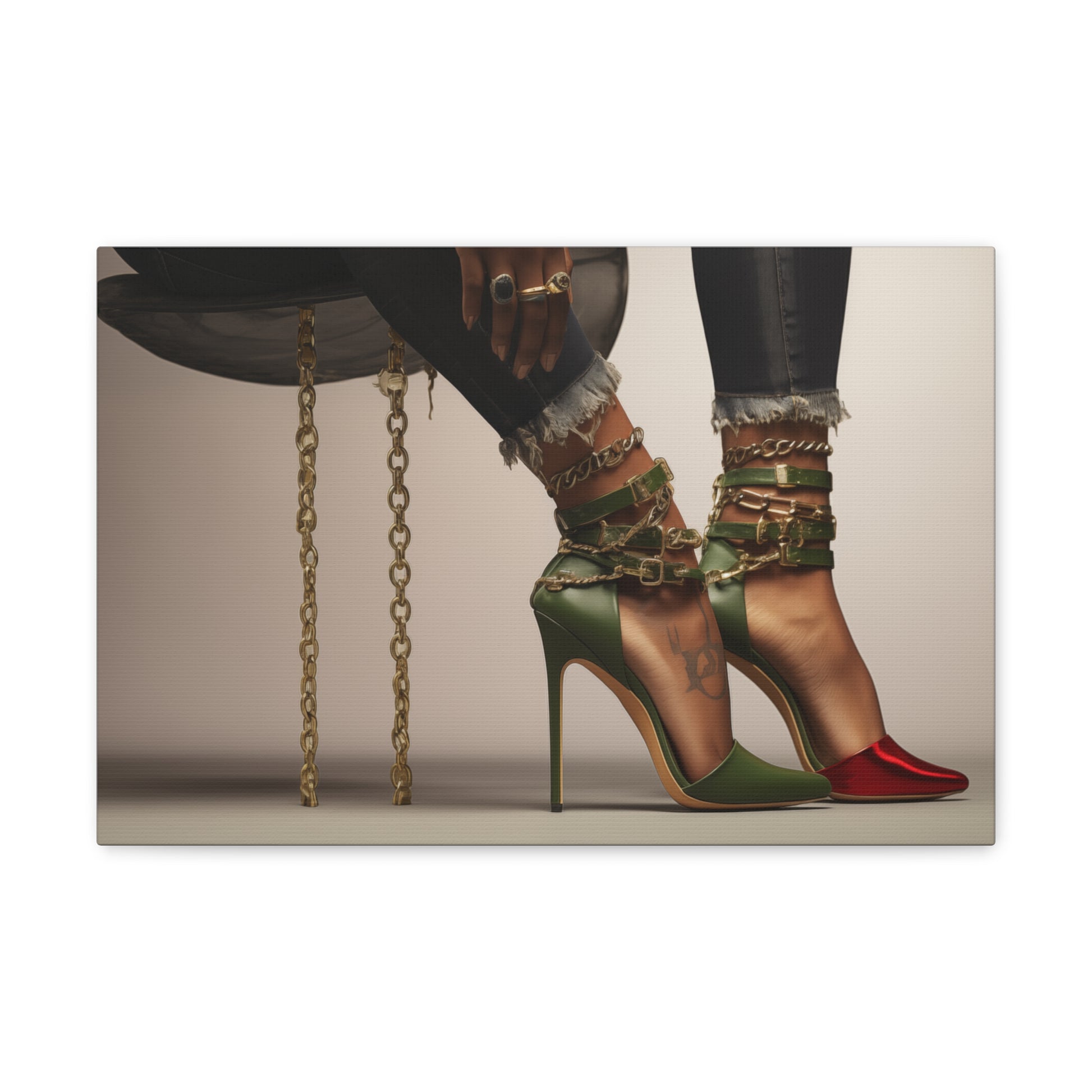 Stilettos Wall Art - Vibrant Vibes & Soul