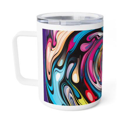 Swirls Coffee Mug - Vibrant Vibes & Soul