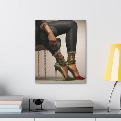 Stilettos Wall Art - Vibrant Vibes & Soul