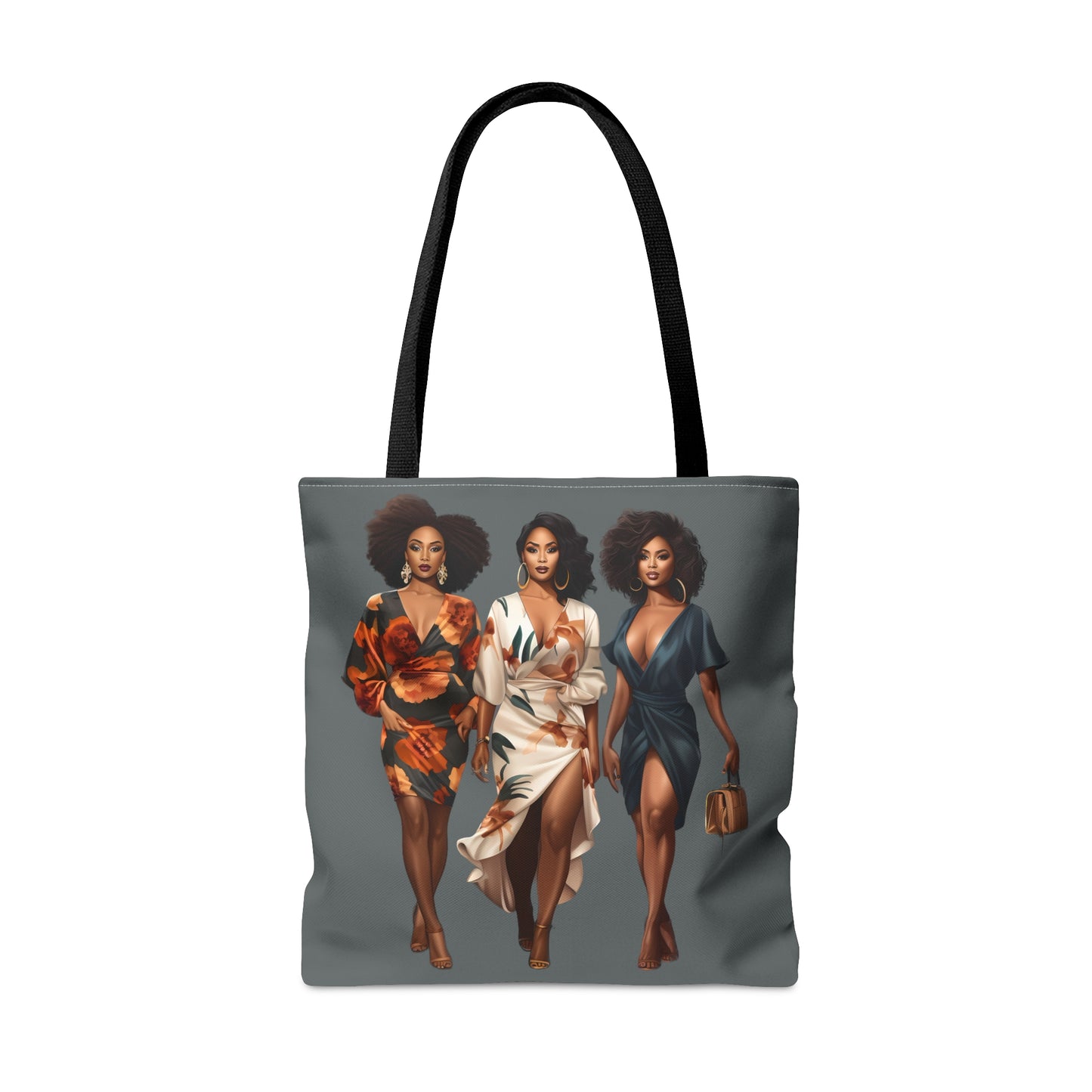 Sista's in Step Tote Bag - Vibrant Vibes & Soul