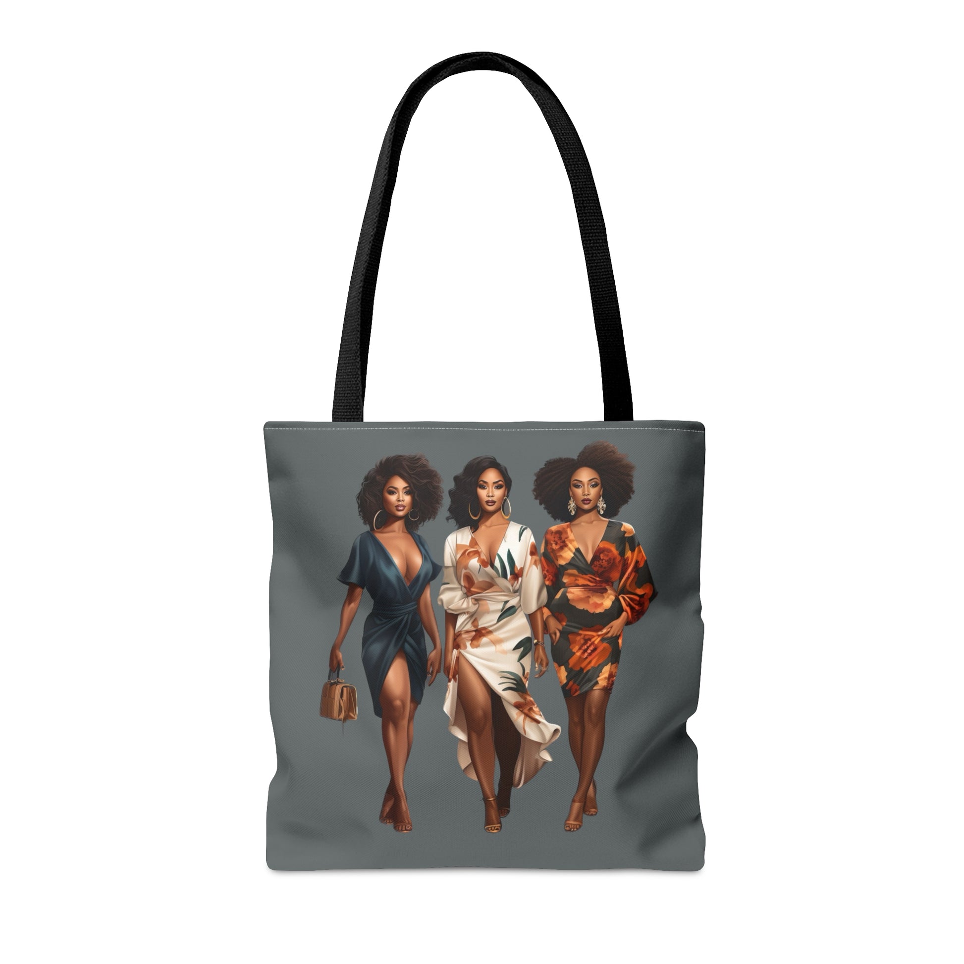 Sista's in Step Tote Bag - Vibrant Vibes & Soul