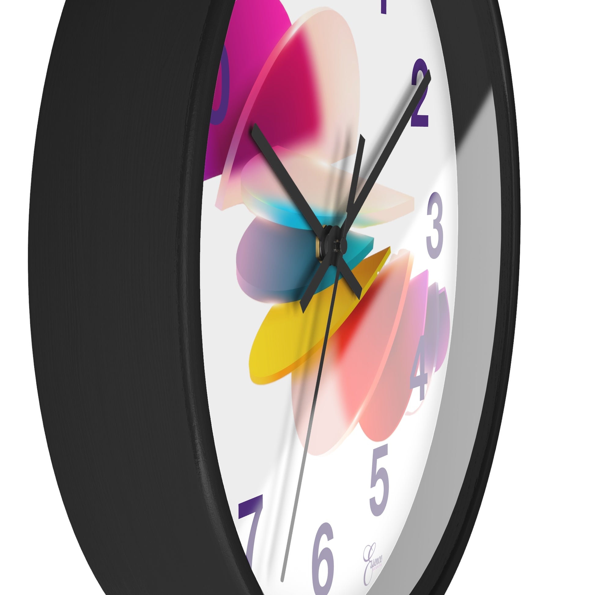 Pedals Wall Clock - Vibrant Vibes & Soul