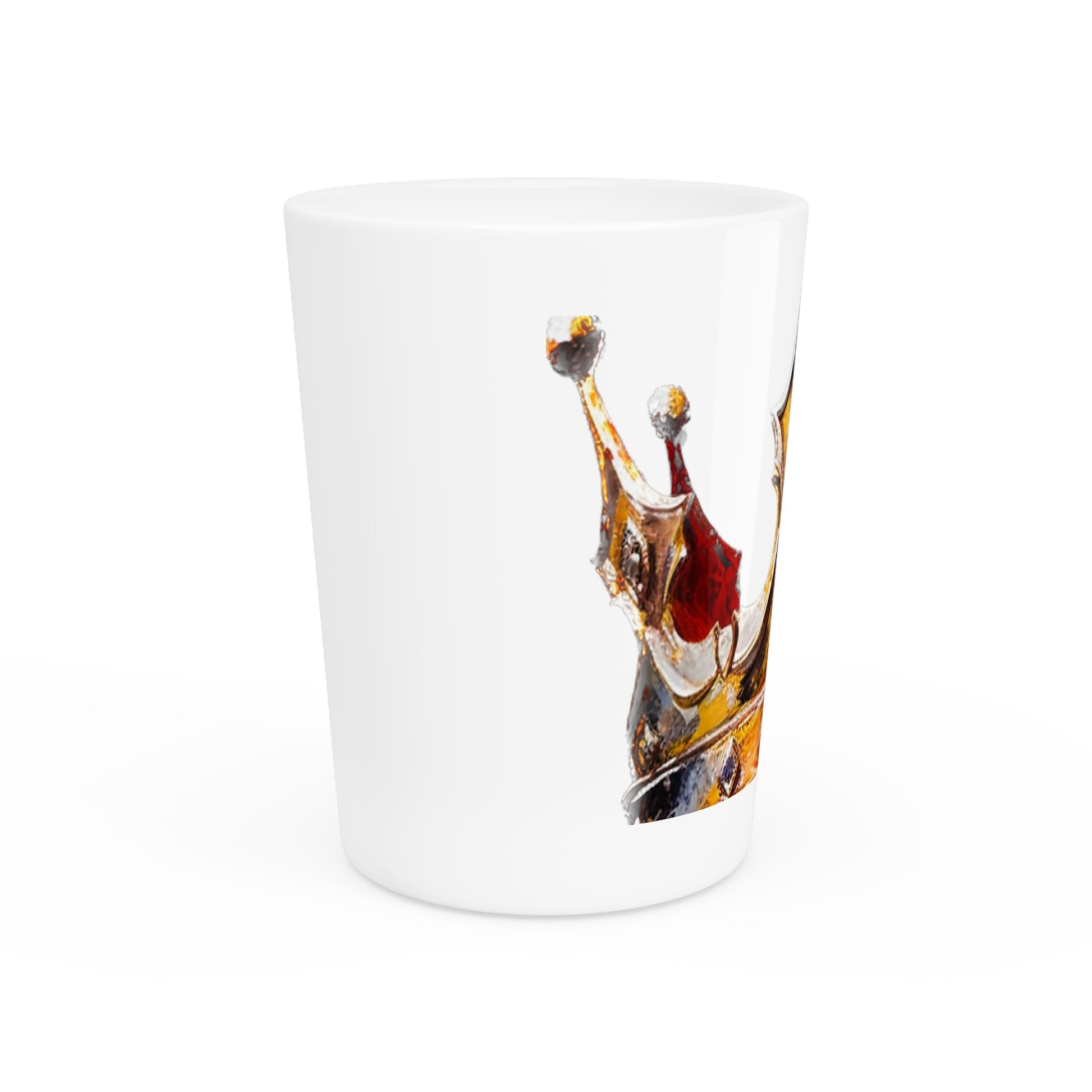 Crown Royalty Shot Glass - Vibrant Vibes & Soul