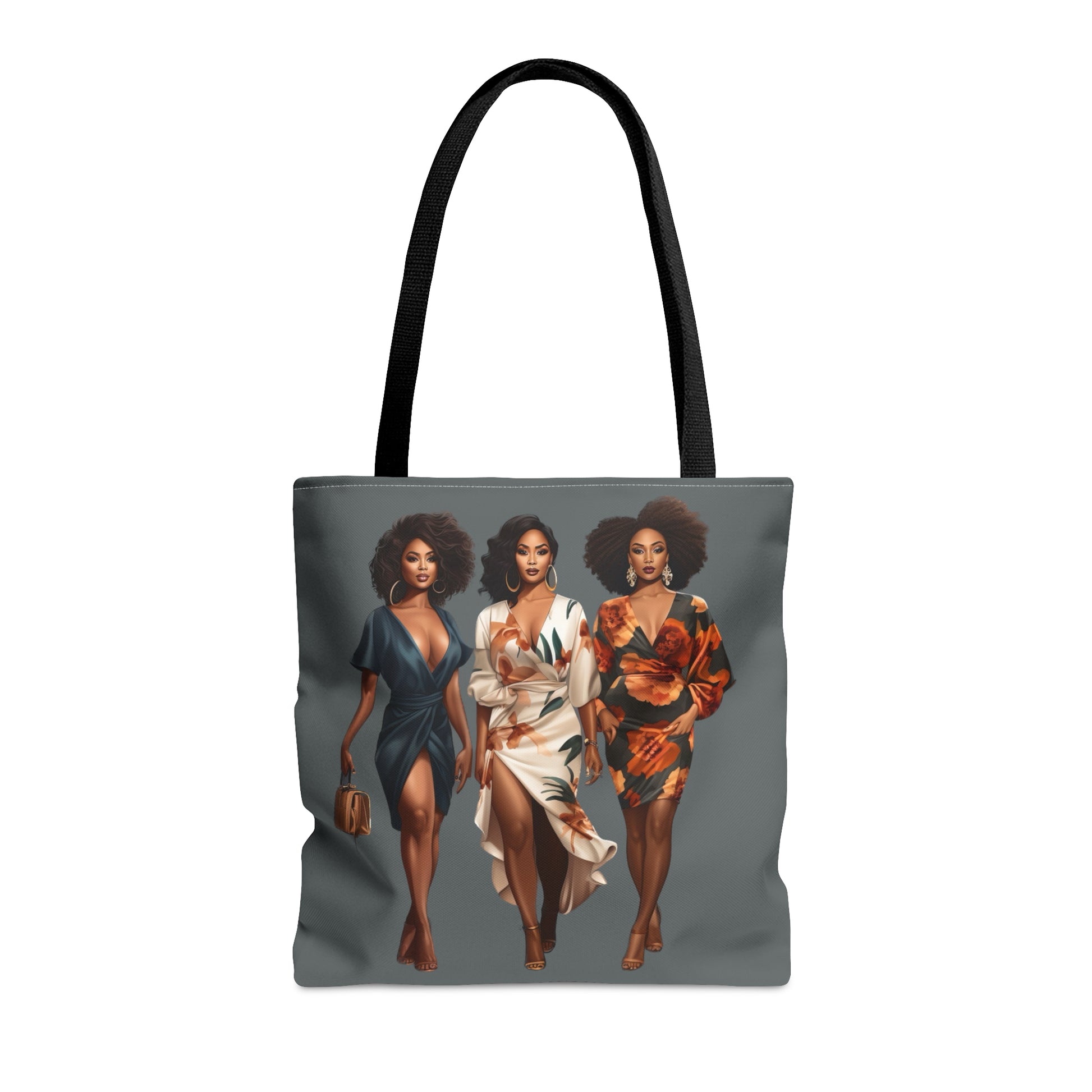 Sista's in Step Tote Bag - Vibrant Vibes & Soul