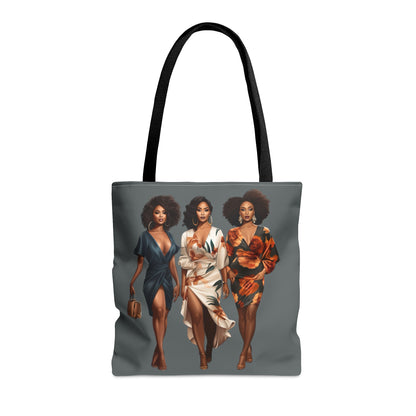 Sista's in Step Tote Bag - Vibrant Vibes & Soul