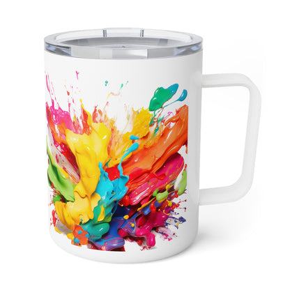 Splash Coffee Mug - Vibrant Vibes & Soul