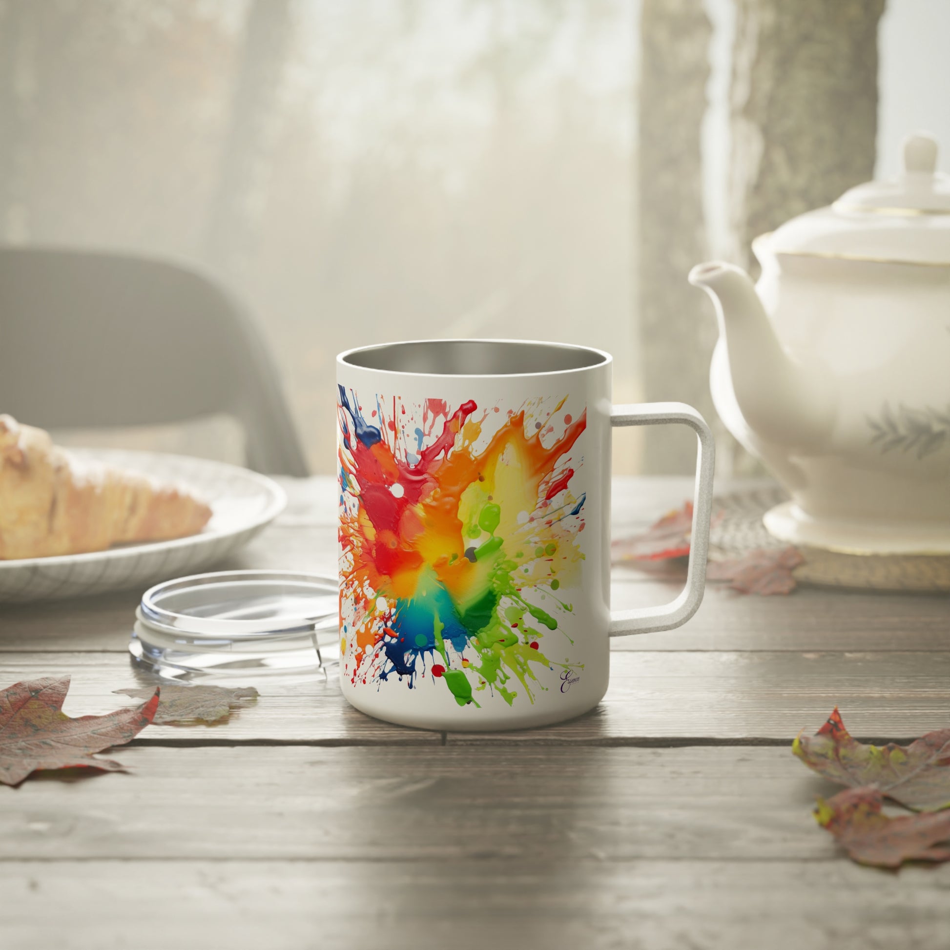 Splat Coffee Mug - Vibrant Vibes & Soul