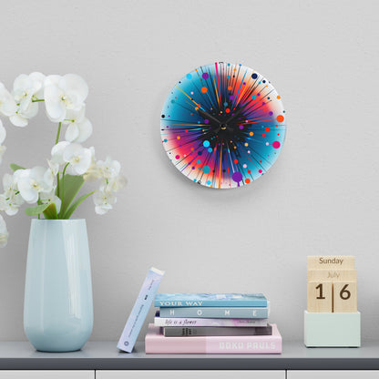 Good Vibes Wall Clock - Vibrant Vibes & Soul