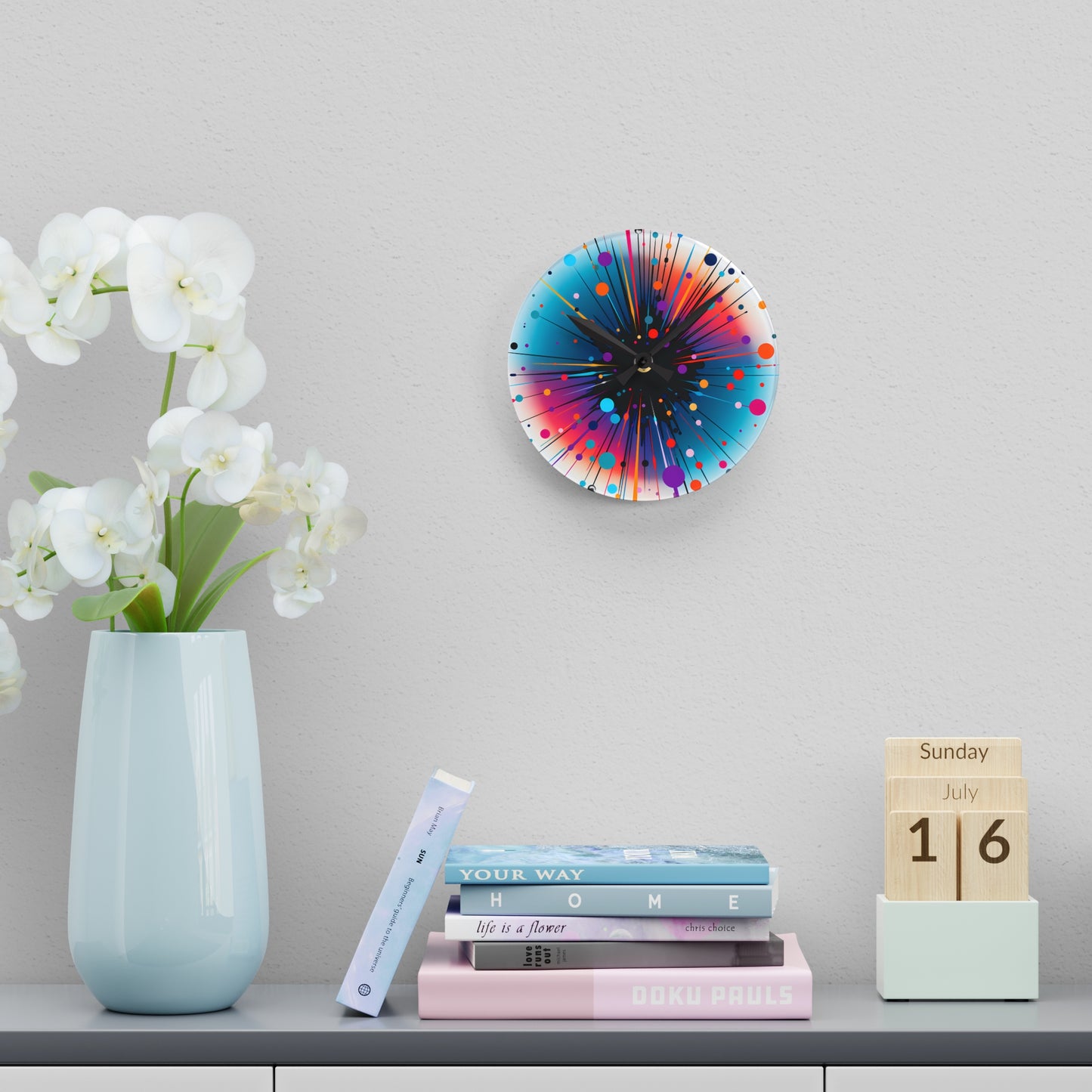 Good Vibes Wall Clock - Vibrant Vibes & Soul