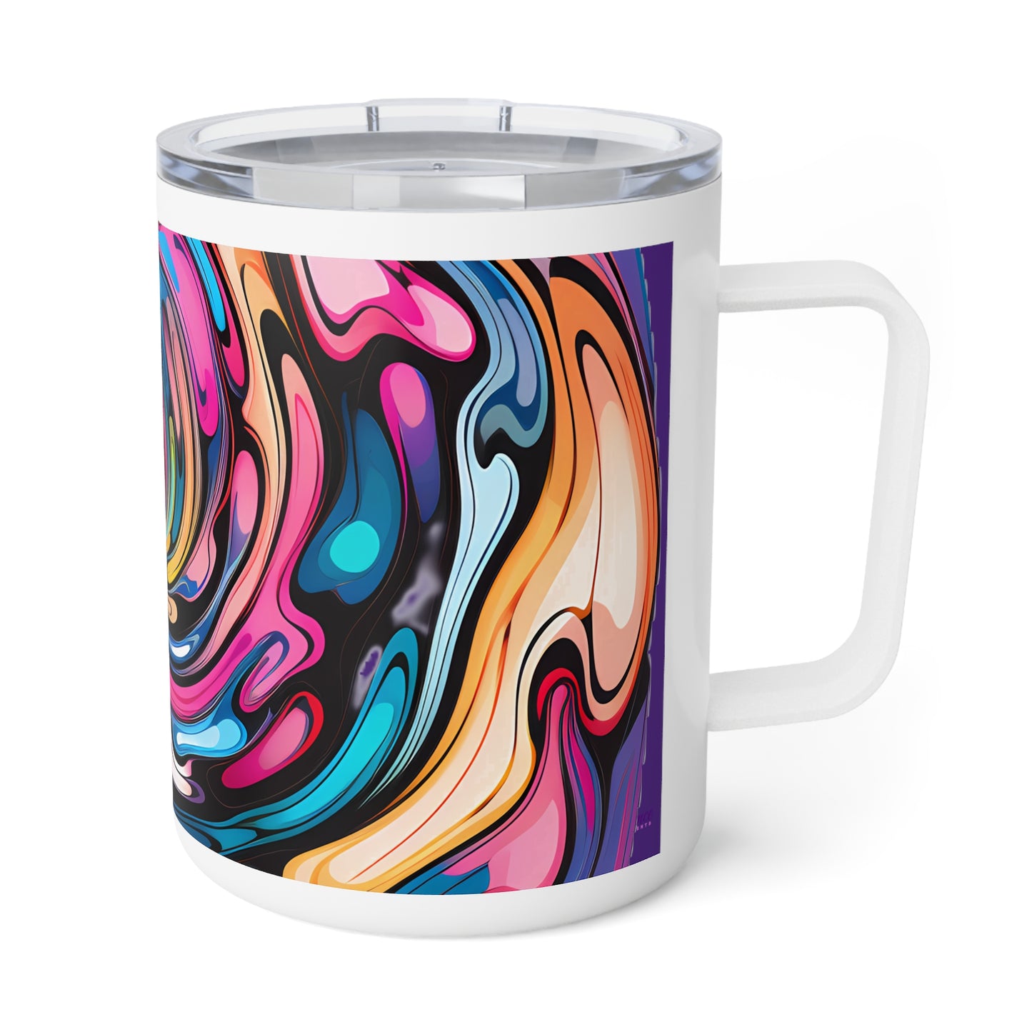 Swirls Coffee Mug - Vibrant Vibes & Soul