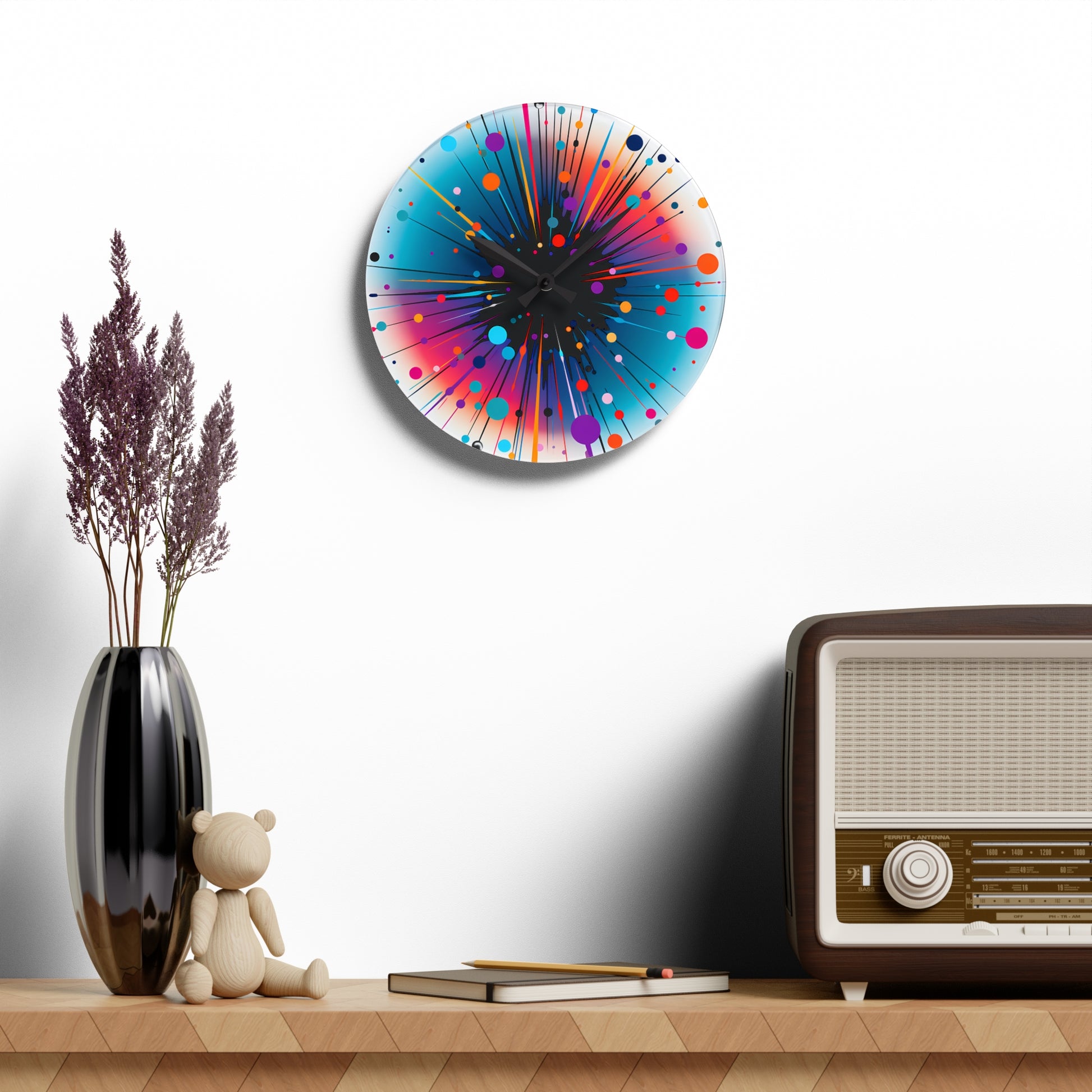 Good Vibes Wall Clock - Vibrant Vibes & Soul