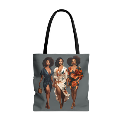 Sista's in Step Tote Bag - Vibrant Vibes & Soul