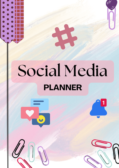 Ultimate Social Media Planner - Vibrant Vibes & Soul