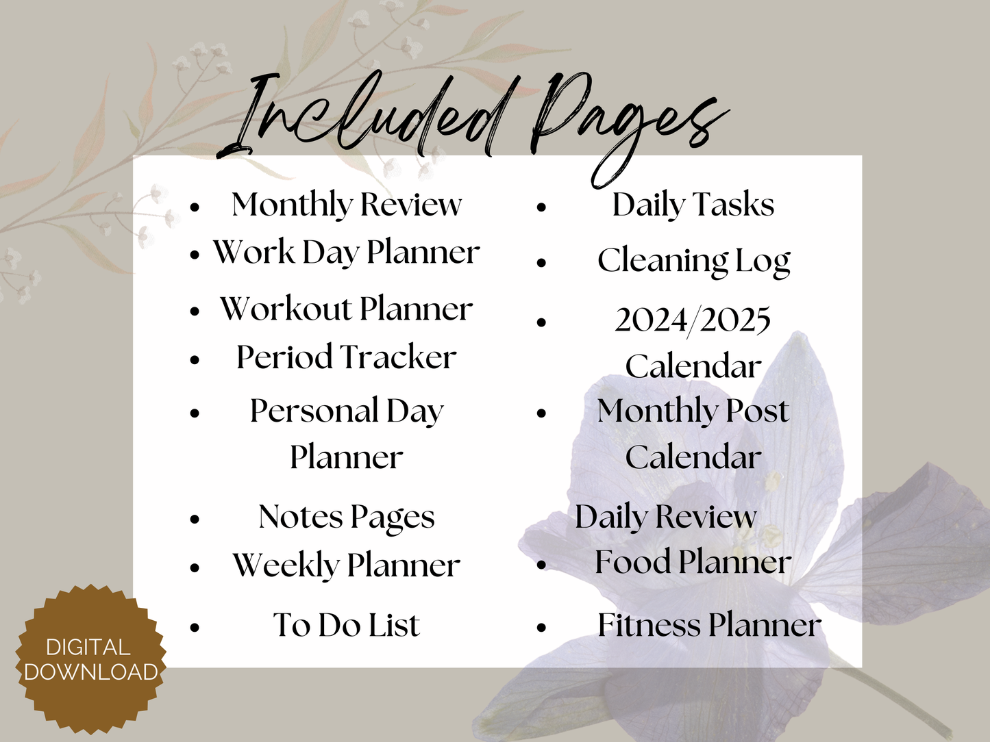 Work From Home Planner - Vibrant Vibes & Soul